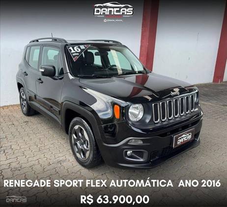 JEEP RENEGADE 1.8 16V FLEX SPORT 4P AUTOMÁTICO